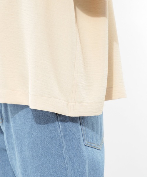 LAKOLE（ラコレ）の「オープンカラーシャツ / LAKOLE（シャツ/ブラウス・レディース・ベージュ/オリーブ/オレンジ・SMALL/MEDIUM）」の17枚目の写真