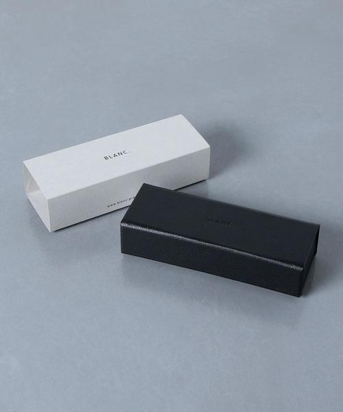 BLANC. ブラウンラウンドサングラス 調光・ブルーライトカットレンズ【4colors】ラウンドサングラス
