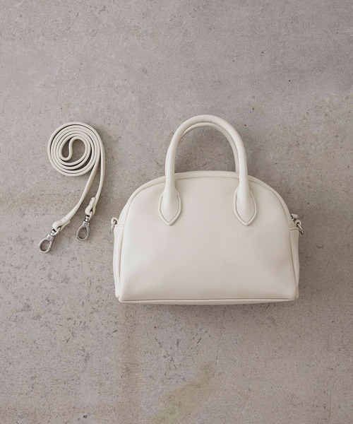 EFOLE ミニボストンショルダーバッグ EFOLE ボストンバッグ Mini boston shoulder bag / ミニボストン