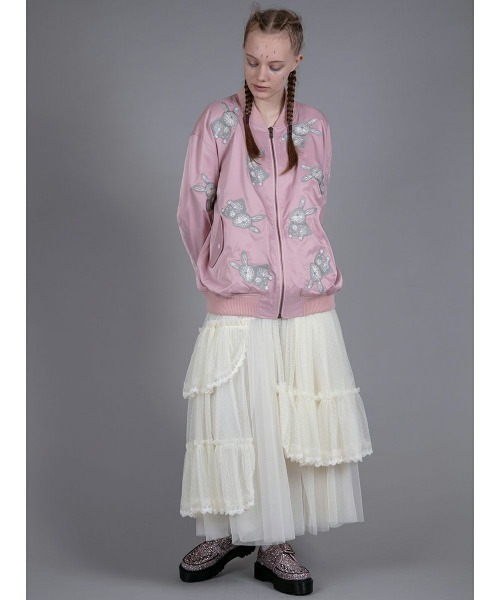 Candy Stripper（キャンディストリッパー）の「VOLUME TULLE スカート（スカート・レディース・アイボリー/グレー/ブラック・2）」の6枚目の写真