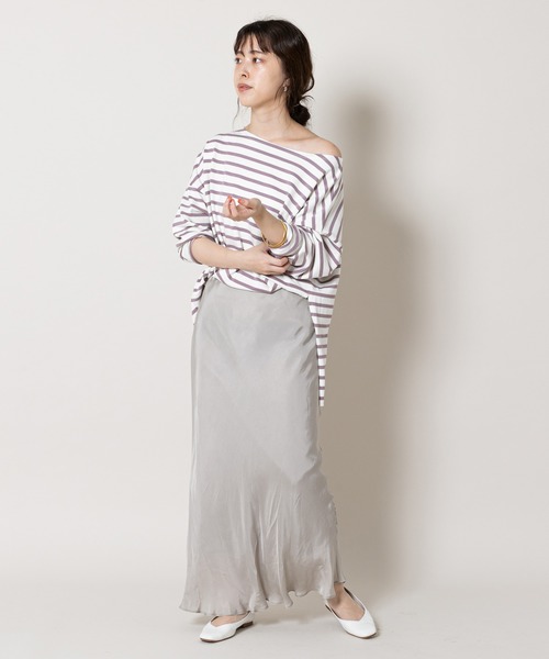 SHENERY（シーナリー）の「フィブリルツイルマキシスカート（スカート  