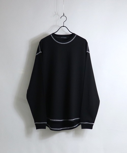 Confirm（コンファーム）の「Confirm / コンファーム ラウンドテールビッグシルエットロンT（Tシャツ/カットソー・メンズ・ホワイト系その他/ブラウン/ミント/ブラック/チャコールグレー/グリーン/ベージュ/サックスブルー/ホワイト・M/L）」の5枚目の写真