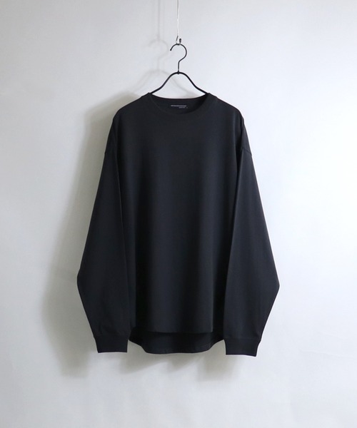 Confirm（コンファーム）の「Confirm / コンファーム ラウンドテールビッグシルエットロンT（Tシャツ/カットソー・メンズ・ホワイト系その他/ブラウン/ミント/ブラック/チャコールグレー/グリーン/ベージュ/サックスブルー/ホワイト・M/L）」の14枚目の写真