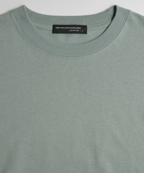 Confirm（コンファーム）の「Confirm / コンファーム ラウンドテールビッグシルエットロンT（Tシャツ/カットソー・メンズ・ホワイト系その他/ブラウン/ミント/ブラック/チャコールグレー/グリーン/ベージュ/サックスブルー/ホワイト・M/L）」の21枚目の写真