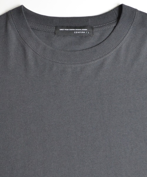 Confirm（コンファーム）の「Confirm / コンファーム ラウンドテールビッグシルエットロンT（Tシャツ/カットソー・メンズ・ホワイト系その他/ブラウン/ミント/ブラック/チャコールグレー/グリーン/ベージュ/サックスブルー/ホワイト・M/L）」の20枚目の写真