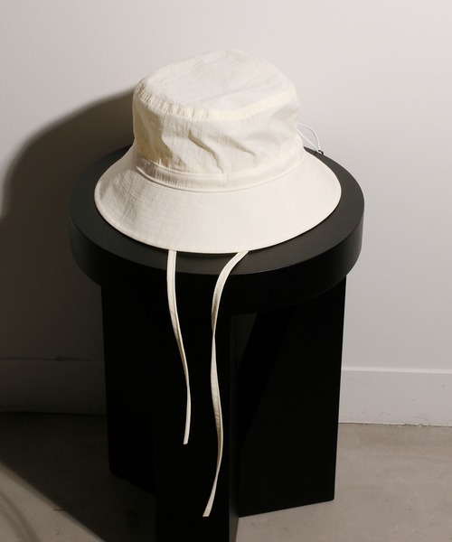 JANESMITH（ジェーンスミス）の「JANESMITH ジェーンスミス / HAT バケットハット / 21SHT-#630L（ハット・レディース・ブラック/ベージュ/オフホワイト・MEDIUM/LARGE）」の7枚目の写真