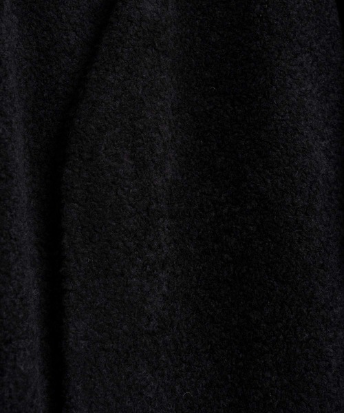 MAISON SPECIAL(メゾンスペシャル)の「《ユニセックスアイテム》マルチファブリックプライムオーバーノーカラーコート 【MAISON SPECIAL/メゾンスペシャル】(チェスターコート・メンズ・ブラック/ベージュ/マルチ/チャコール・44/46)」の10枚目の写真