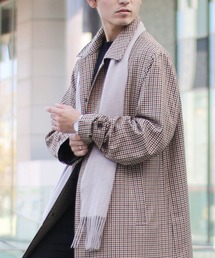 Filomo | [Filomo]カシミヤマフラーメンズフリンジ デザイン(マフラー)