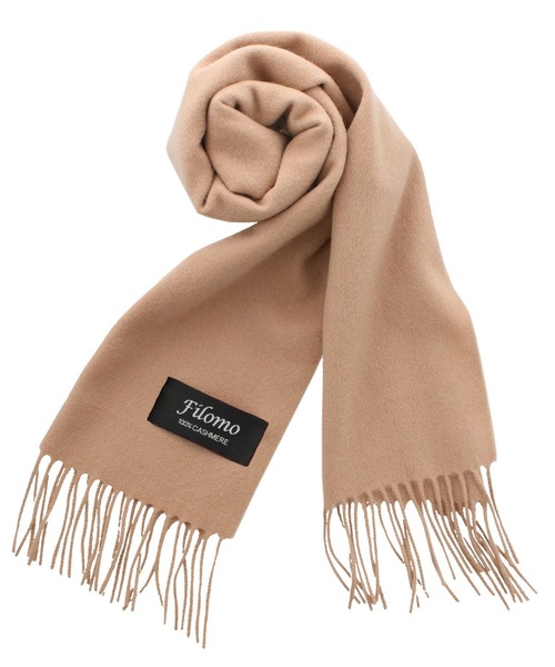 Filomo（フィローモ）の「[Filomo]カシミヤマフラーメンズフリンジ デザイン（マフラー・メンズ・モカ/キャメル/マスタード/ボルドー/ロイヤルブルー/ライトグレー/アッシュグレー/ブラック/ベージュ/ネイビー/レッド/カーキ/サックスブルー/ターコイズブルー/ダークグレー・FREE）」の17枚目の写真