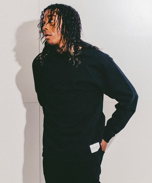 NUMBER (N)INE(ナンバーナイン)の「PAPER TAG_LONG SLEEVE T-SHIRT(Tシャツ/カットソー・メンズ・ホワイト/ブラック/オレンジ・2/4/3/5)」の1枚目の写真