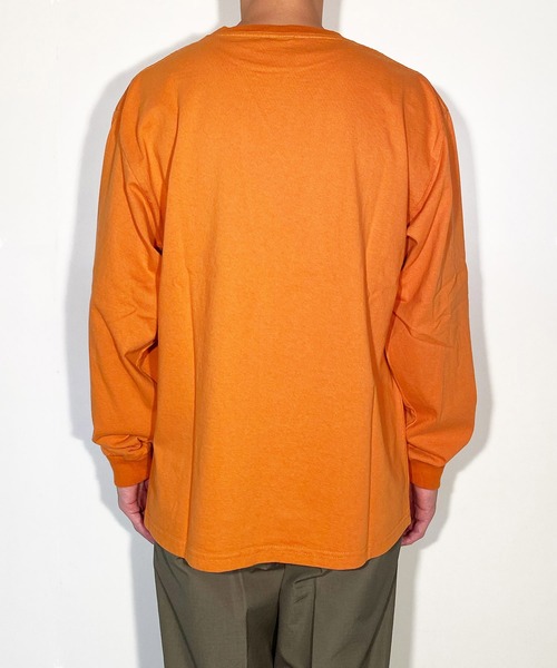 NUMBER (N)INE(ナンバーナイン)の「PAPER TAG_LONG SLEEVE T-SHIRT(Tシャツ/カットソー・メンズ・ホワイト/ブラック/オレンジ・2/4/3/5)」の8枚目の写真