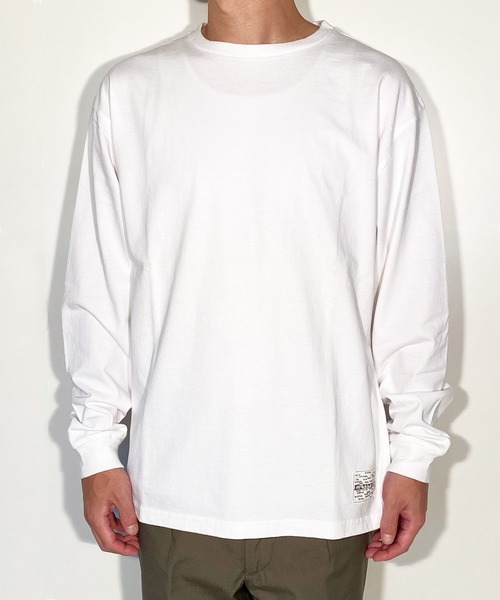 NUMBER (N)INE(ナンバーナイン)の「PAPER TAG_LONG SLEEVE T-SHIRT(Tシャツ/カットソー・メンズ・ホワイト/ブラック/オレンジ・2/4/3/5)」の20枚目の写真