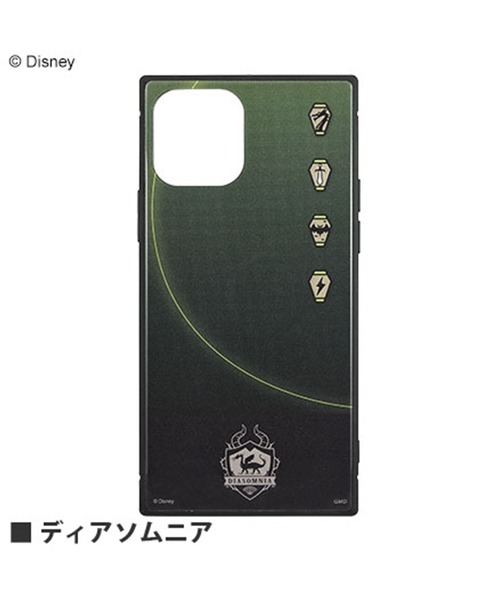 Disney(ディズニー)の「ツイステッワンダーランド iPhone12/12 Pro対応スクエアガラスケース(スマホケース/カバー・レディース・バーガンディー/グリーン/ブルー/ネイビー・ONE SIZE)」の1枚目の写真