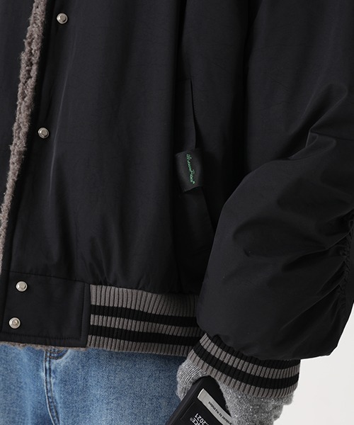 MASONPRINCE（メイソンプリンス）の「【MASONPRINCE】Reversible Boa Military JKT WT0940（ミリタリージャケット・メンズ・ブラック/ベージュ・S/M/L）」の19枚目の写真