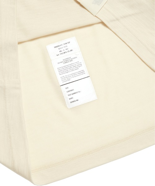 N.HOOLYWOOD(N.ハリウッド)の「SPRING2021 TANK TOP(タンクトップ・メンズ・チャコールグレー/アイボリー/ブラック・38/36)」の6枚目の写真