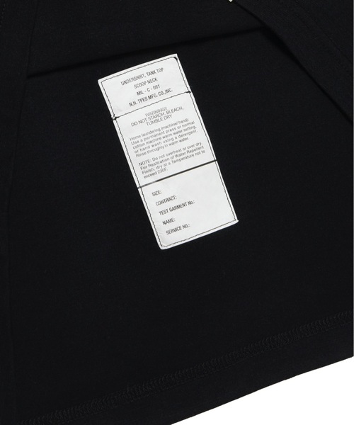 N.HOOLYWOOD(N.ハリウッド)の「SPRING2021 TANK TOP(タンクトップ・メンズ・チャコールグレー/アイボリー/ブラック・38/36)」の10枚目の写真