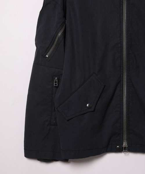 ADAM ET ROPE'（アダムエロペ）の「リヨセルフライト ルーズジャケット（ブルゾン・メンズ・ネイビー/オリーブ・M/L）」の3枚目の写真