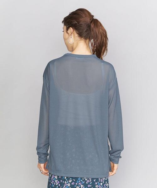 BEAUTY&YOUTH UNITED ARROWS(ビューティーアンドユースユナイテッドアローズ)の「BY リブシアープルオーバー(Tシャツ/カットソー・レディース・コバルトブルー/オフホワイト/イエロー/ブラック・FREE)」の11枚目の写真