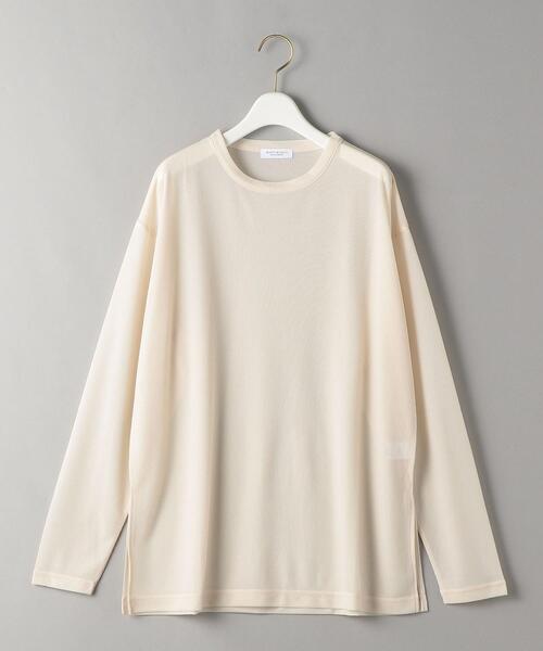 BEAUTY&YOUTH UNITED ARROWS(ビューティーアンドユースユナイテッドアローズ)の「BY リブシアープルオーバー(Tシャツ/カットソー・レディース・コバルトブルー/オフホワイト/イエロー/ブラック・FREE)」の19枚目の写真