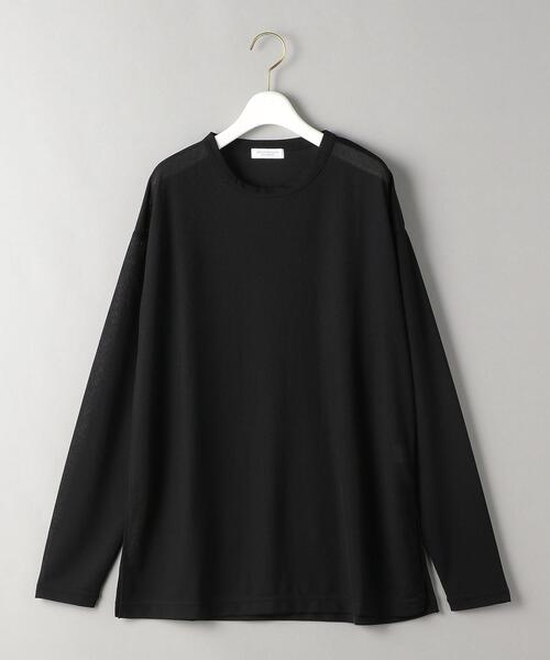 BEAUTY&YOUTH UNITED ARROWS(ビューティーアンドユースユナイテッドアローズ)の「BY リブシアープルオーバー(Tシャツ/カットソー・レディース・コバルトブルー/オフホワイト/イエロー/ブラック・FREE)」の21枚目の写真