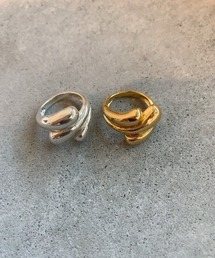 S925 Triple plump ring