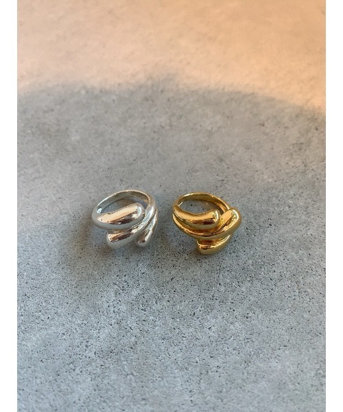 mou（モウ）の「S925 Triple plump ring（リング・レディース・ゴールド/シルバー・FREE）」の9枚目の写真