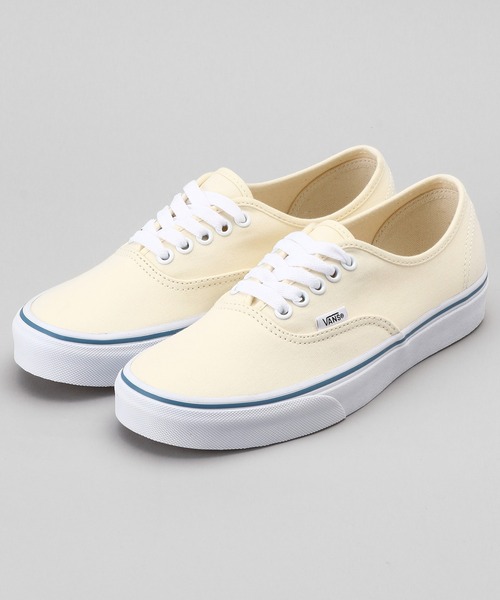 VANS(バンズ)の「VANS/ヴァンズ オーセンティック /N000EE3(スニーカー・メンズ・ネイビー/オフホワイト/ブラック・27.5cm/28.0cm/26.5cm/27.0cm/26.0cm/24.5cm/25.0cm/25.5cm/23.0cm/23.5cm/24.0cm)」の2枚目の写真