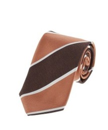 Alexander Julian（アレキサンダージュリアン）の「・アレキサンダージュリアン/ALEXANDER JULIAN 日本製 シルクストライプ柄 ネクタイ 8.0cm幅（ネクタイ）」