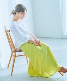 KOBE LETTUCE | 【低身長向けSサイズあり】ハイウエストロングフレアスカート(スカート)