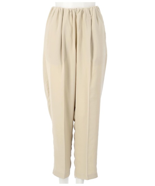 Alluge（アルージュ）の「ウエストタックテーパードパンツ（その他パンツ・レディース・グリーン/グレイッシュベージュ/スミクロ・FREE）」の12枚目の写真