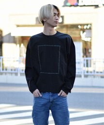 DANKE SCHON | DankeSchon/ダンケシェーン/リフレクトシルケットロングスリーブTシャツ(Tシャツ/カットソー)