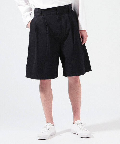 TOMORROWLAND （トゥモローランド）の「コットン デザインイージーショートパンツ（その他パンツ・メンズ・ブラック/グリーン・M/S）」の4枚目の写真