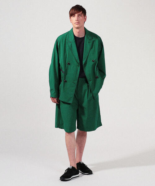 TOMORROWLAND （トゥモローランド）の「コットン デザインイージーショートパンツ（その他パンツ・メンズ・ブラック/グリーン・M/S）」の7枚目の写真