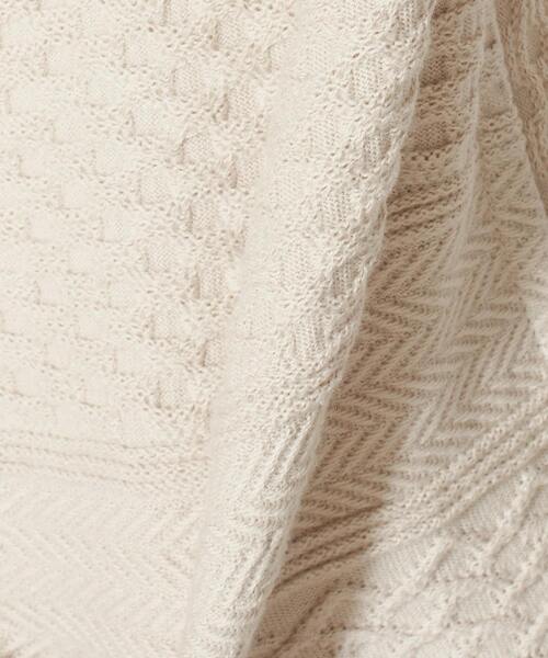 MEN'S MELROSE（メンズメルローズ）の「ケーブルジャージーボタンレスカーデ（カーディガン/ボレロ・メンズ・ライトブラウン/ベージュ/グリーン・3/4）」の11枚目の写真