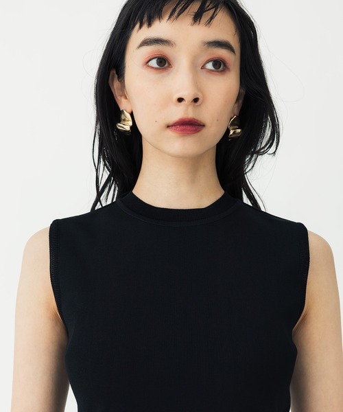 UNITED TOKYO(ユナイテッドトウキョウ)の「パレスノースリーブ サマーニット(ニット/セーター・レディース・ブラウン/グリーン/ブラック/アイボリー/ブルー・FREE)」の22枚目の写真