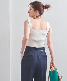 UNITED ARROWS | UWMSC MINI リブ ニット タンクトップ(タンクトップ)