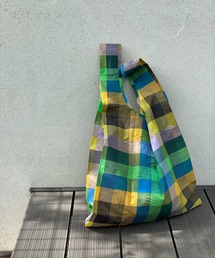 BAGGU | 【BAGGU(バグゥ)】マドラス柄スタンダード(エコバッグ/サブバッグ)