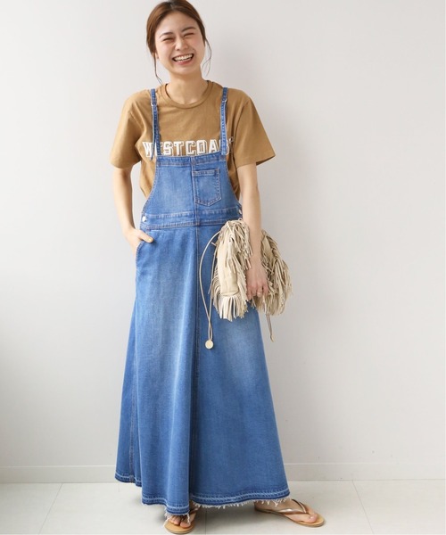 JOURNAL STANDARD relume（ジャーナルスタンダード　レリューム）の「デニムジャンパースカート◆（ジャンパースカート・レディース・ネイビー・36/38）」の10枚目の写真