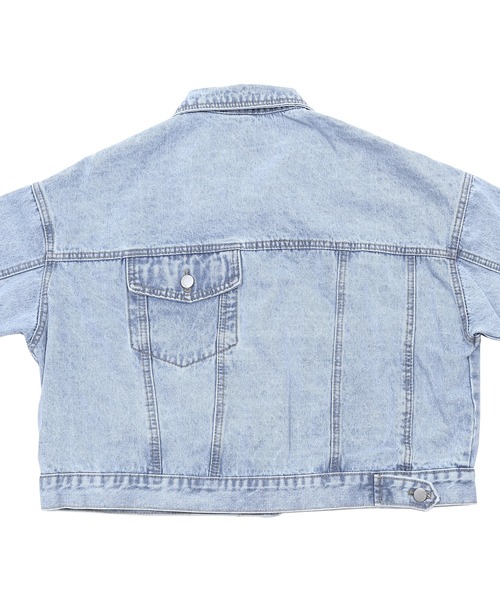 Figments（フィグメンツ）の「再構築デニムジャケット（デニムジャケット・レディース・ライトインディゴブルー・FREE）」の3枚目の写真