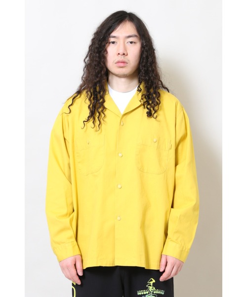 UNION（ユニオン）の「Button Down L/SL Shirt /OX UNION ユニオン シャツ（シャツ/ブラウス・メンズ・イエロー/ブルー系・S/M/L/XL）」の17枚目の写真