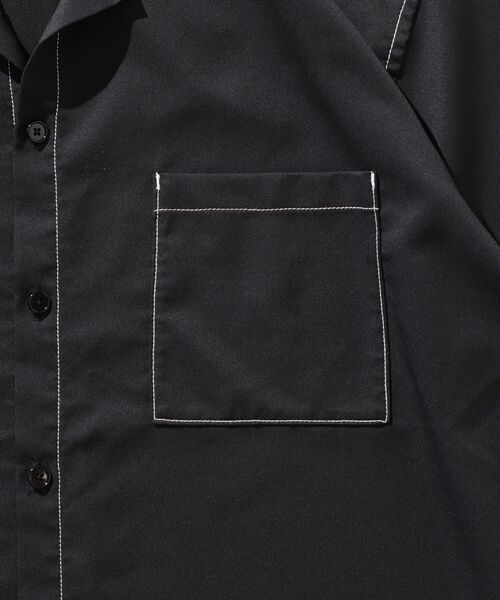 BEAMS（ビームス）の「BEAMS / ステッチ イージー シャツ（シャツ/ブラウス・メンズ・グレー/ブラック/ベージュ/ネイビー・LARGE/SMALL/MEDIUM/X-LARGE）」の15枚目の写真