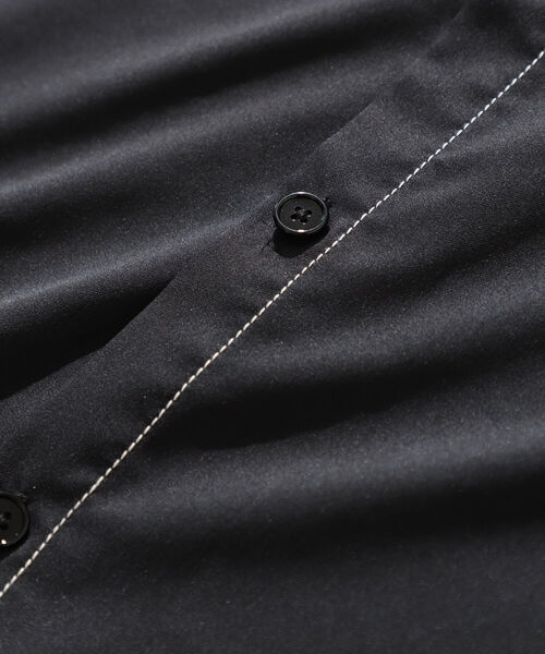 BEAMS（ビームス）の「BEAMS / ステッチ イージー シャツ（シャツ/ブラウス・メンズ・グレー/ブラック/ベージュ/ネイビー・LARGE/SMALL/MEDIUM/X-LARGE）」の17枚目の写真