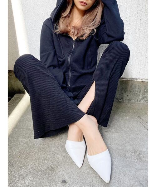 GYDA（ジェイダ）の「【WEB限定】GOGO SHAWTY ショートパーカー（パーカー・レディース・ブラック/グレー/オフホワイト・FREE）」の22枚目の写真