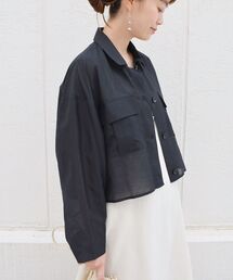 SHIPS | ダブルポケットシアーショートシャツ(シャツ/ブラウス)