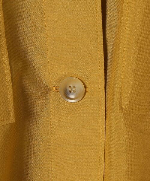 SHIPS（シップス）の「ダブルポケットシアーショートシャツ（シャツ/ブラウス・レディース・ライトブルー/オレンジ/ブラック・ONE SIZE）」の7枚目の写真