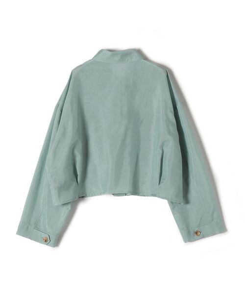 SHIPS（シップス）の「ダブルポケットシアーショートシャツ（シャツ/ブラウス・レディース・ライトブルー/オレンジ/ブラック・ONE SIZE）」の11枚目の写真