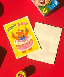 WIGGLE WIGGLE（ウィグルウィグル）の「WIGGLE WIGGLE／ポストカード Happy B-DAY　2950342（ステーショナリー・メンズ）」