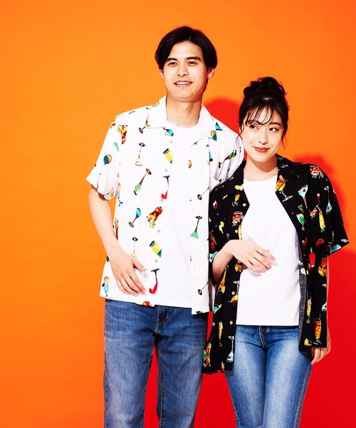 JEANS MATE(ジーンズメイト)の「接触冷感 レーヨン総柄プリント オープンカラー(開襟) シャツ(シャツ/ブラウス・メンズ・その他2/その他1/その他5/その他6/その他7/その他3/その他4・X-LARGE/LARGE/MEDIUM/XX-LARGE)」の9枚目の写真