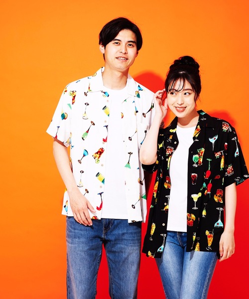 JEANS MATE(ジーンズメイト)の「接触冷感 レーヨン総柄プリント オープンカラー(開襟) シャツ(シャツ/ブラウス・メンズ・その他2/その他1/その他5/その他6/その他7/その他3/その他4・X-LARGE/LARGE/MEDIUM/XX-LARGE)」の10枚目の写真