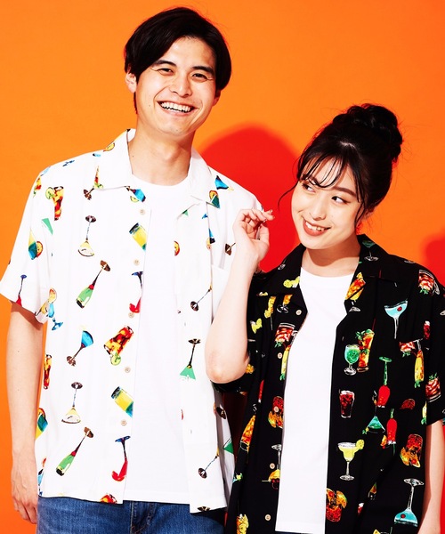 JEANS MATE(ジーンズメイト)の「接触冷感 レーヨン総柄プリント オープンカラー(開襟) シャツ(シャツ/ブラウス・メンズ・その他2/その他1/その他5/その他6/その他7/その他3/その他4・X-LARGE/LARGE/MEDIUM/XX-LARGE)」の11枚目の写真